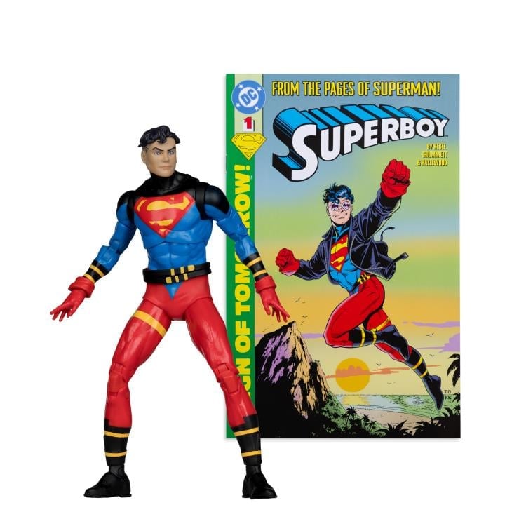Superboy DC Page Punchers Superboy 7" Action Figure with Comic Gallery Image 12