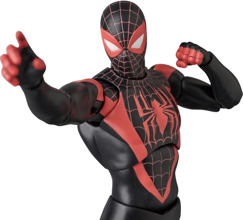 Marvel MAFEX No.276 Spider-Man (Miles Morales) (Comic Renewal Ver.) Action Figure Gallery Image 9