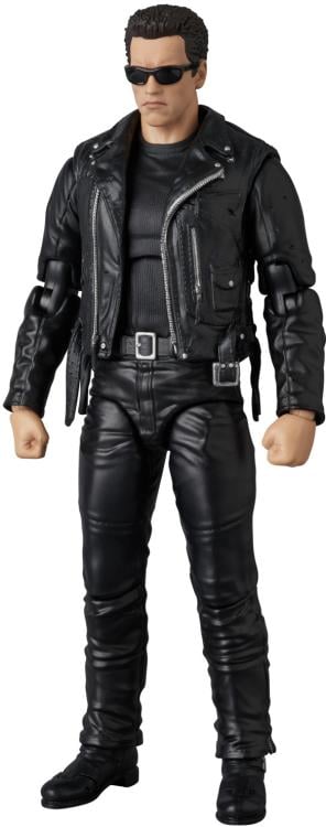 Terminator 2: Judgment Day MAFEX No.280 T-800 (T2 Ver.) and John Connor Action Figure Two-Pack Gallery Image 6