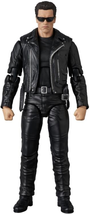 Terminator 2: Judgment Day MAFEX No.280 T-800 (T2 Ver.) and John Connor Action Figure Two-Pack Gallery Image 5
