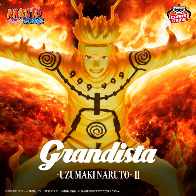 Naruto: Shippuden Grandista Naruto Uzumaki II Figure