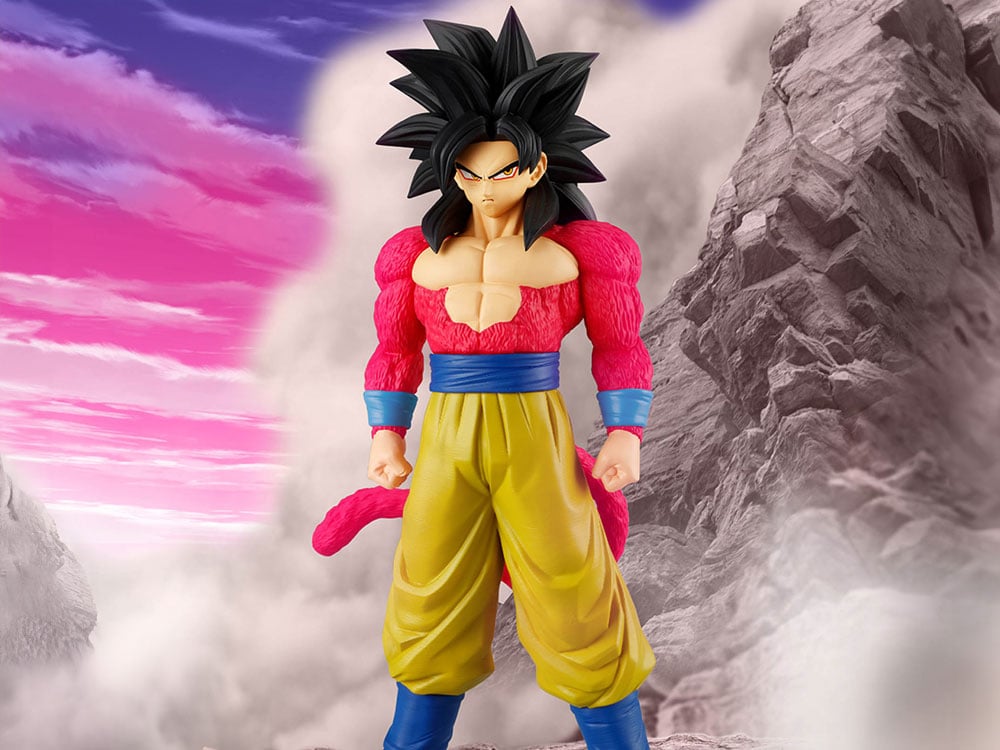 Dragon Ball GT Solid Edge Works Super Saiyan 4 Goku Figure Gallery Image 1