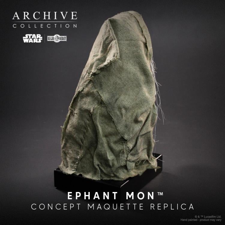 Star Wars: Return of the Jedi Archive Collection Ephant Mon (Signature Edition) Limited Edition Concept Maquette Replica Gallery Image 5