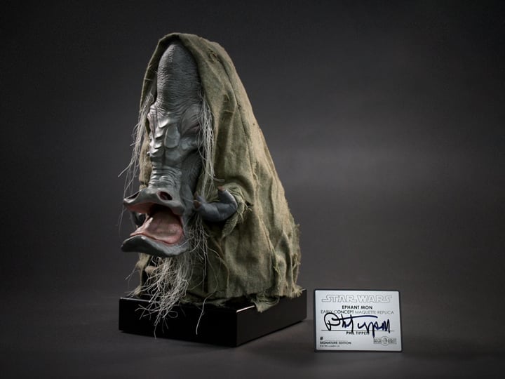 Star Wars: Return of the Jedi Archive Collection Ephant Mon (Signature Edition) Limited Edition Concept Maquette Replica Gallery Image 1