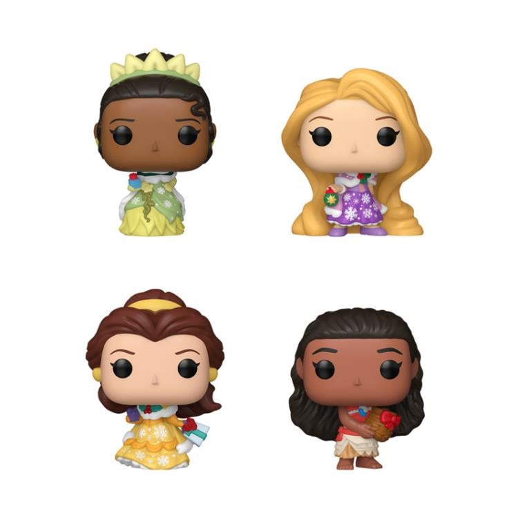 Disney Pocket Pop! Princess Holiday Mystery Ice Box of 12 Random Figures Gallery Image 3