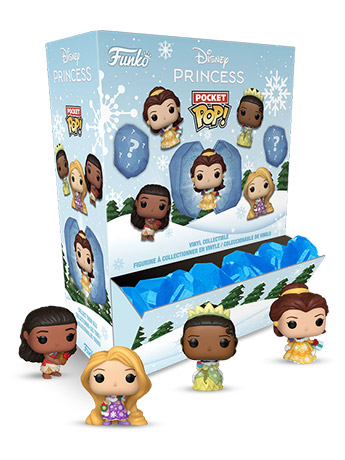 Disney Pocket Pop! Princess Holiday Mystery Ice Box of 12 Random Figures Gallery Image 2