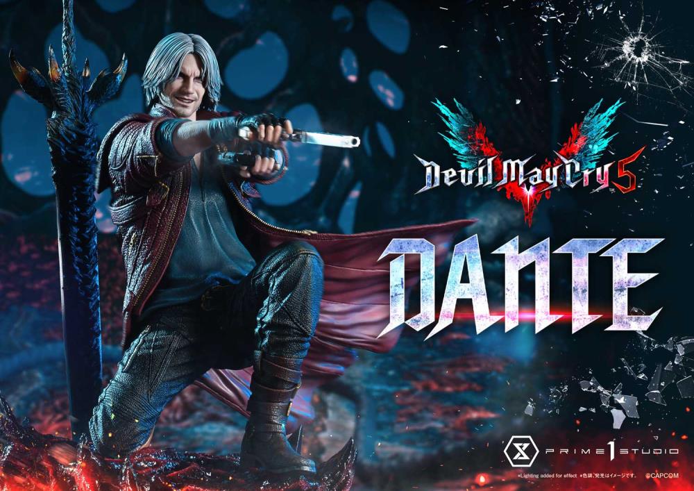 大カプコン展 Dante ダンテ Devil May Cry 8点セット Devil May Cry 5 Concept Masterline Dante 1/6 Scale Statue