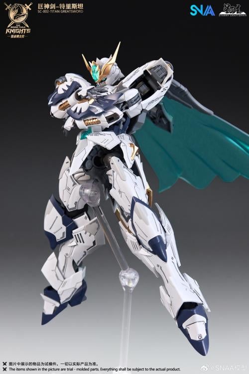The Round Table Knights Giant Sword Tristan 1/144 Scale Model Kit Gallery Image 20