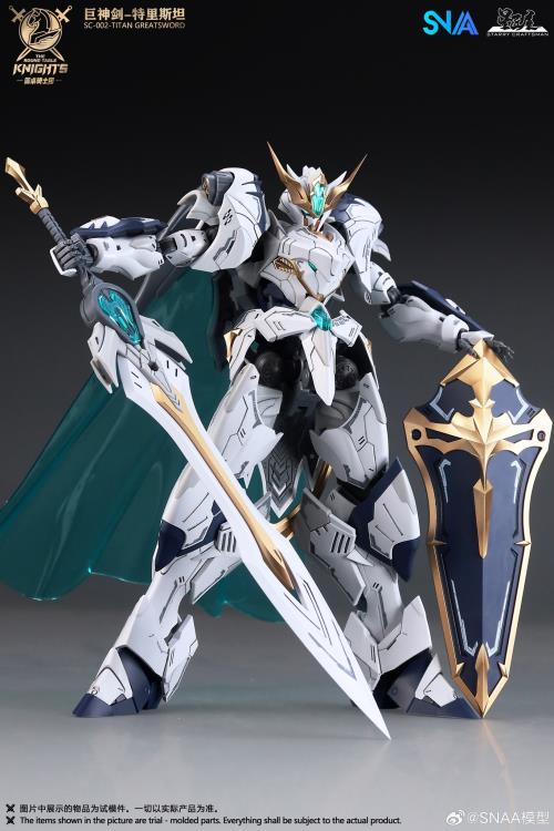 The Round Table Knights Giant Sword Tristan 1/144 Scale Model Kit Gallery Image 15