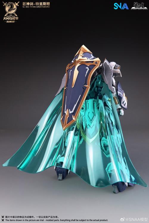 The Round Table Knights Giant Sword Tristan 1/144 Scale Model Kit Gallery Image 16