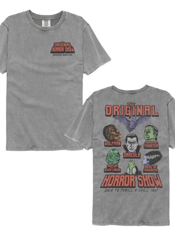Universal Monsters The Original Horror Show T-Shirt Gallery Image 2