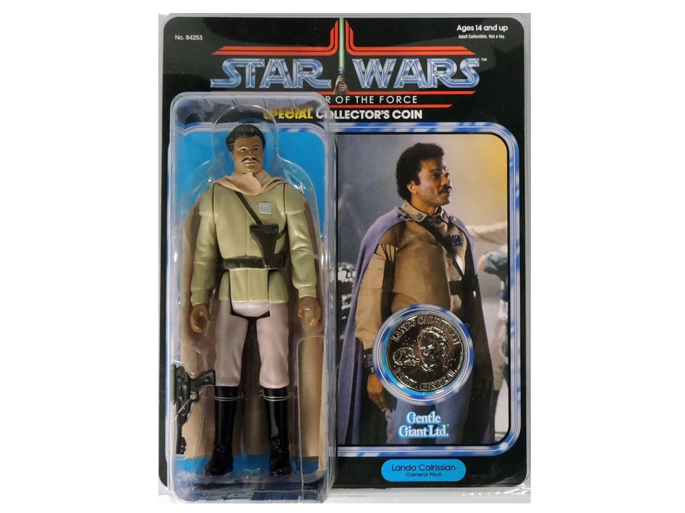 Star Wars: The Power of the Force Lando Calrissian (General Pilot) Exclusive Limited Edition Jumbo Figure Gallery Image 1