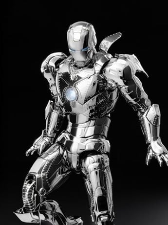Marvel: The Infinity Saga DLX Iron Man Mark 2 (Chrome Edition) 1
