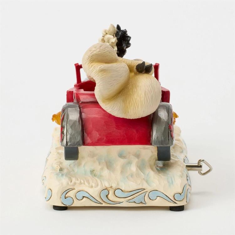 101 Dalmatians Disney Traditions Cruella Car Scene Musical Wind-Up Figurine (Jim Shore) Gallery Image 6