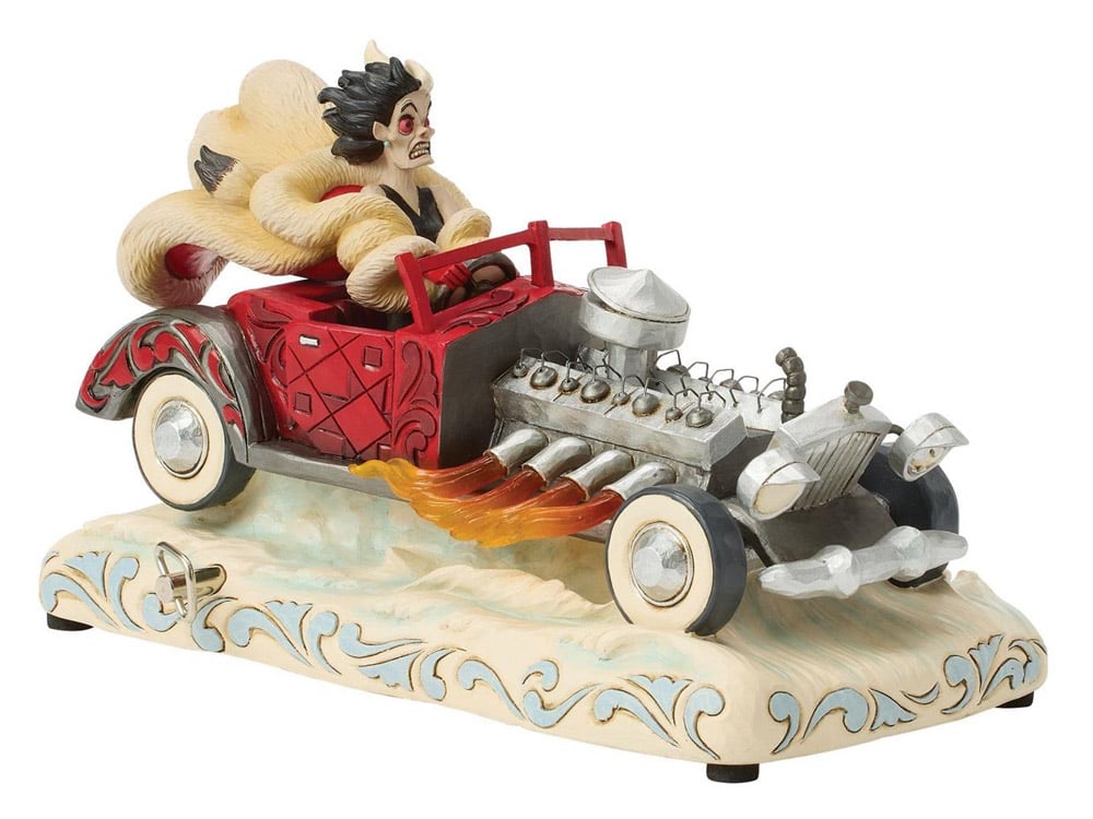 101 Dalmatians Disney Traditions Cruella Car Scene Musical Wind-Up