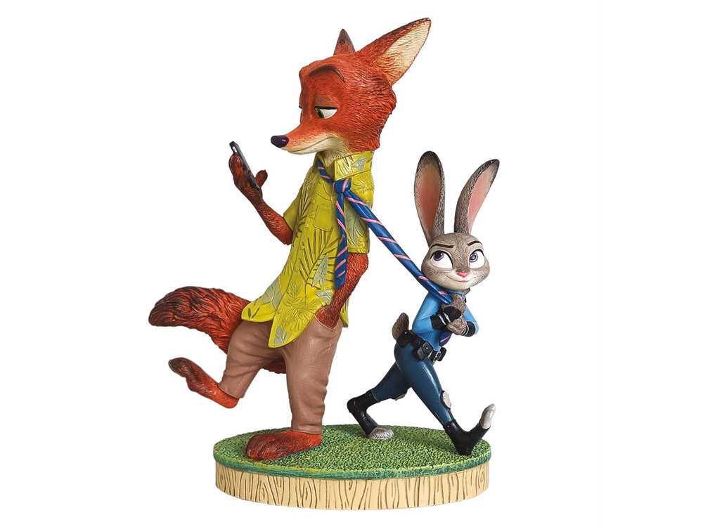 Zootopia Disney Showcase Nick & Judy Figurine Gallery Image 1