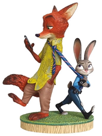 Zootopia Disney Showcase Nick & Judy Figurine Gallery Image 2