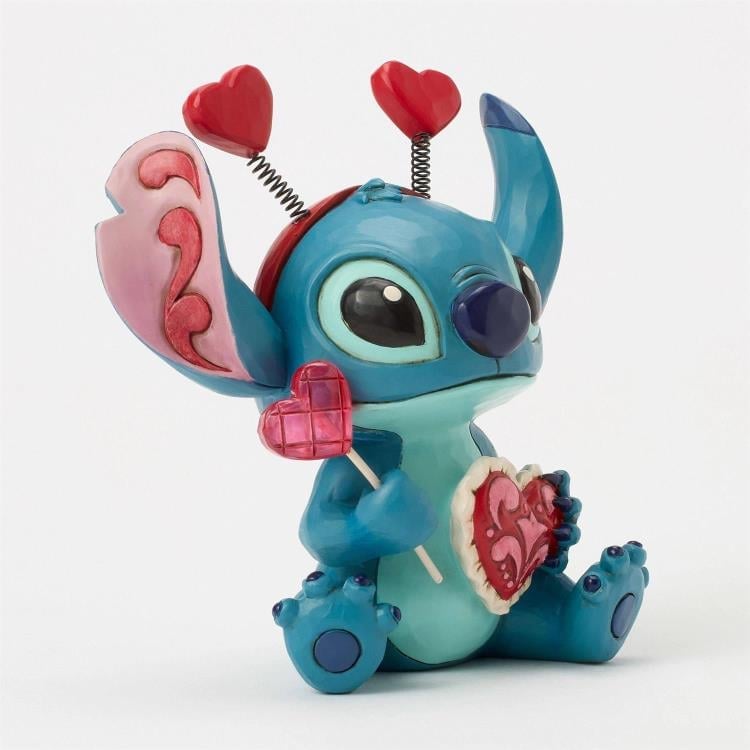 Lilo & Stitch Disney Traditions Stitch Valentines Figurine (Jim Shore) Gallery Image 4