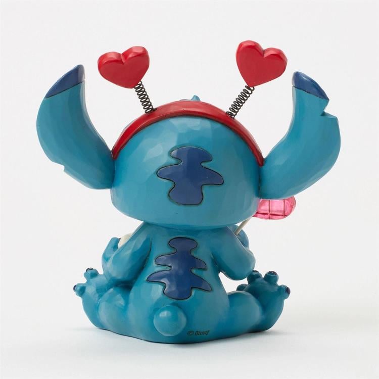 Lilo & Stitch Disney Traditions Stitch Valentines Figurine (Jim Shore) Gallery Image 6