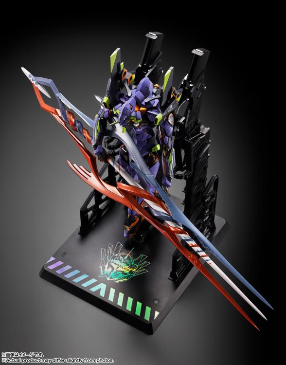 Rebuild of Evangelion Metal Build Evangelion 01 Test Type 01 (30th with the Spear of Gaius) Action Figure Gallery Image 5