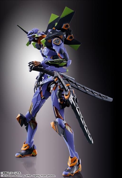 Rebuild of Evangelion Metal Build Evangelion 01 Test Type 01 (30th with the Spear of Gaius) Action Figure Gallery Image 15