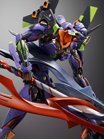 Rebuild of Evangelion Metal Build Evangelion 01 Test Type 01 (30th with the Spear of Gaius) Action Figure Gallery Image 2