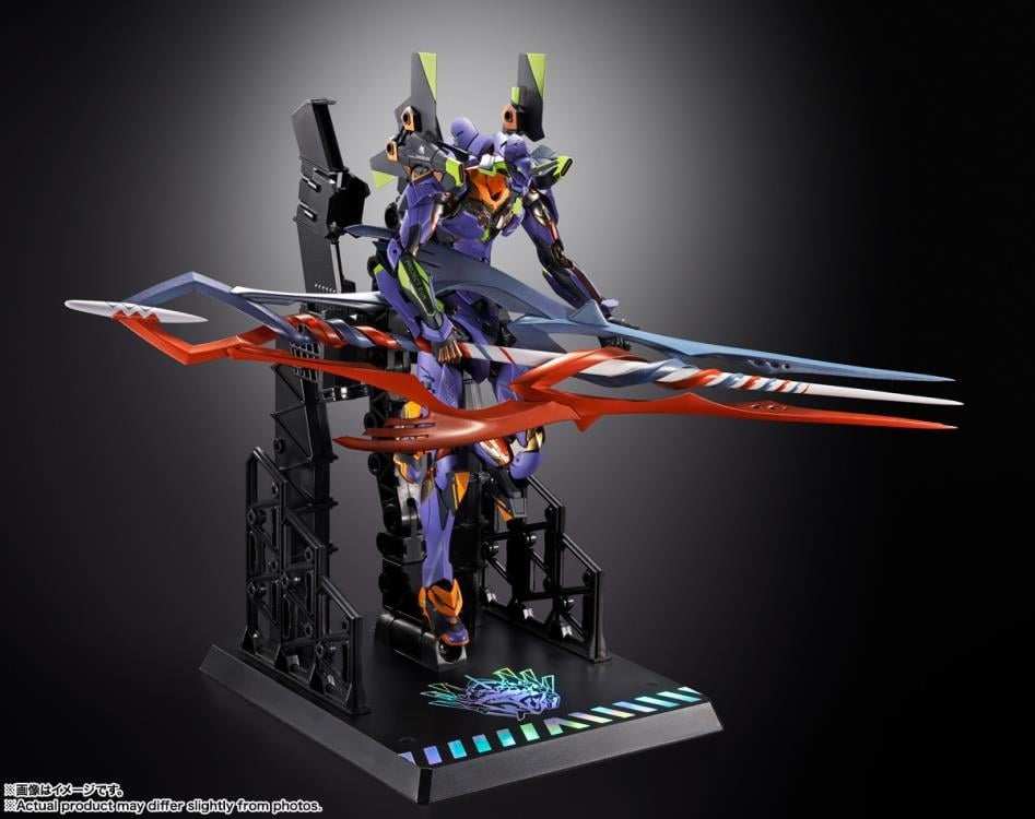 Rebuild of Evangelion Metal Build Evangelion 01 Test Type 01 (30th with the Spear of Gaius) Action Figure Gallery Image 4