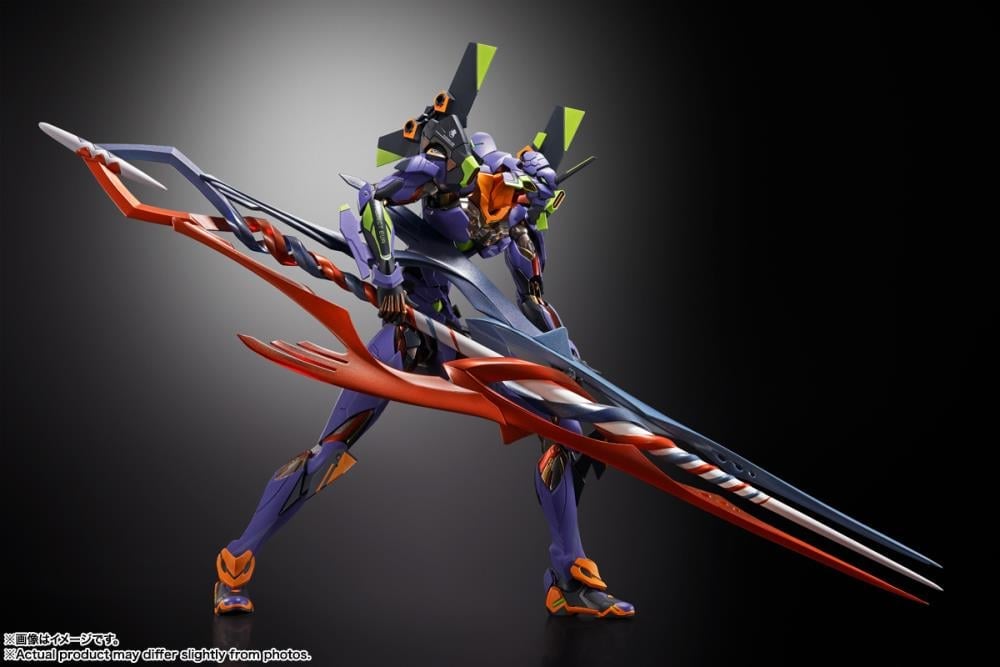 Rebuild of Evangelion Metal Build Evangelion 01 Test Type 01 (30th with the Spear of Gaius) Action Figure Gallery Image 3