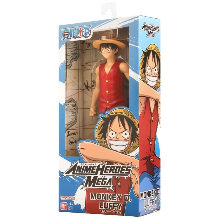 One Piece Anime Heroes Mega Monkey D. Luffy Figure