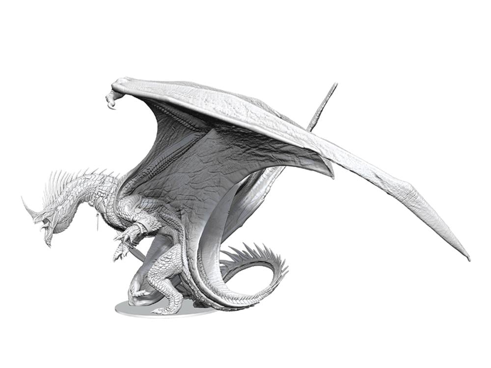 Dungeons & Dragons Nolzur's Marvelous Miniatures: Ancient Blue Dragon Boxed Miniature Gallery Image 4
