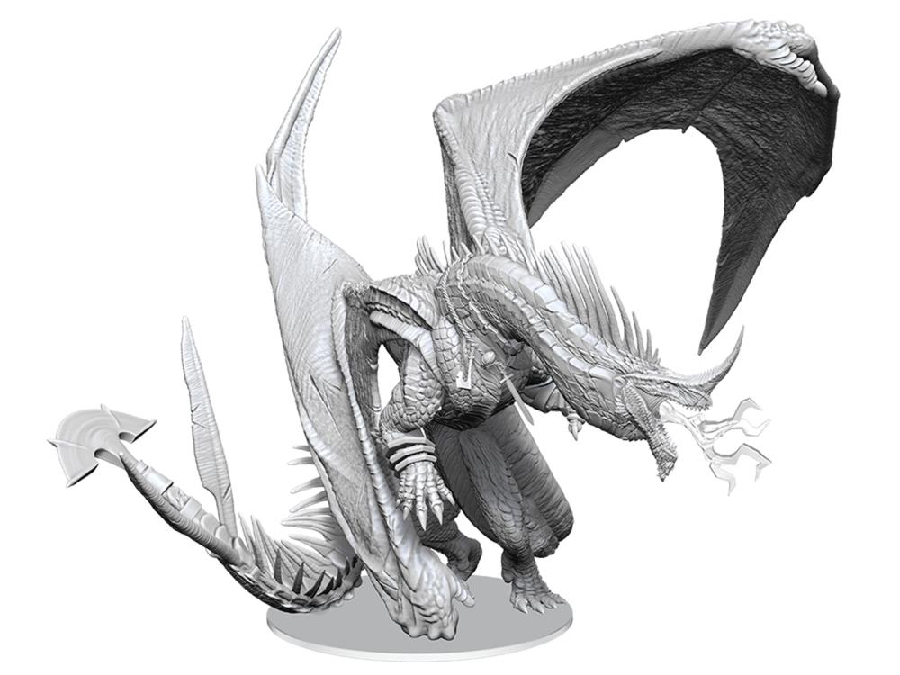 Dungeons & Dragons Nolzur's Marvelous Miniatures: Ancient Blue Dragon Boxed Miniature Gallery Image 3