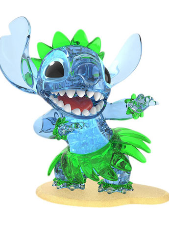 Lilo & Stitch Stitch Hula 3D Crystal Puzzle Gallery Image 2