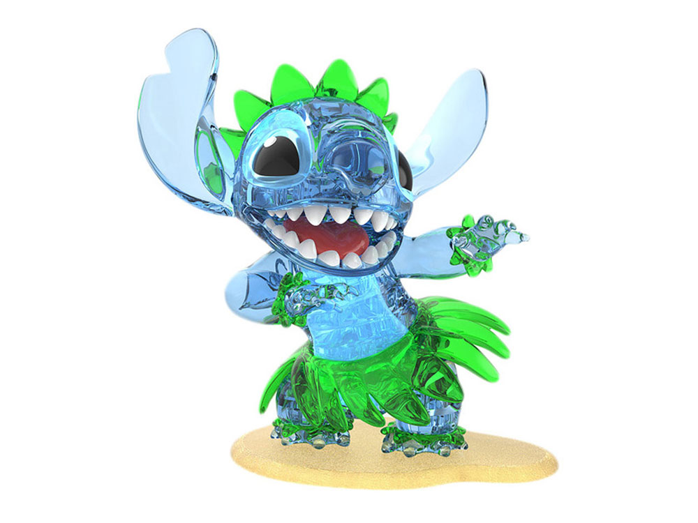 Lilo & Stitch Stitch Hula 3D Crystal Puzzle Gallery Image 1
