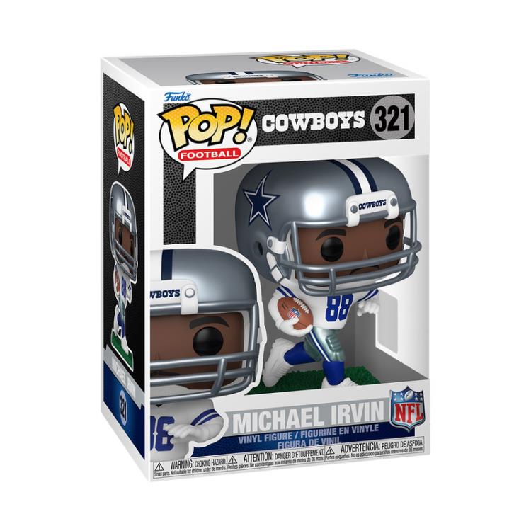 Dallas Cowboys Pop! Football #321 Michael Irvin Gallery Image 3