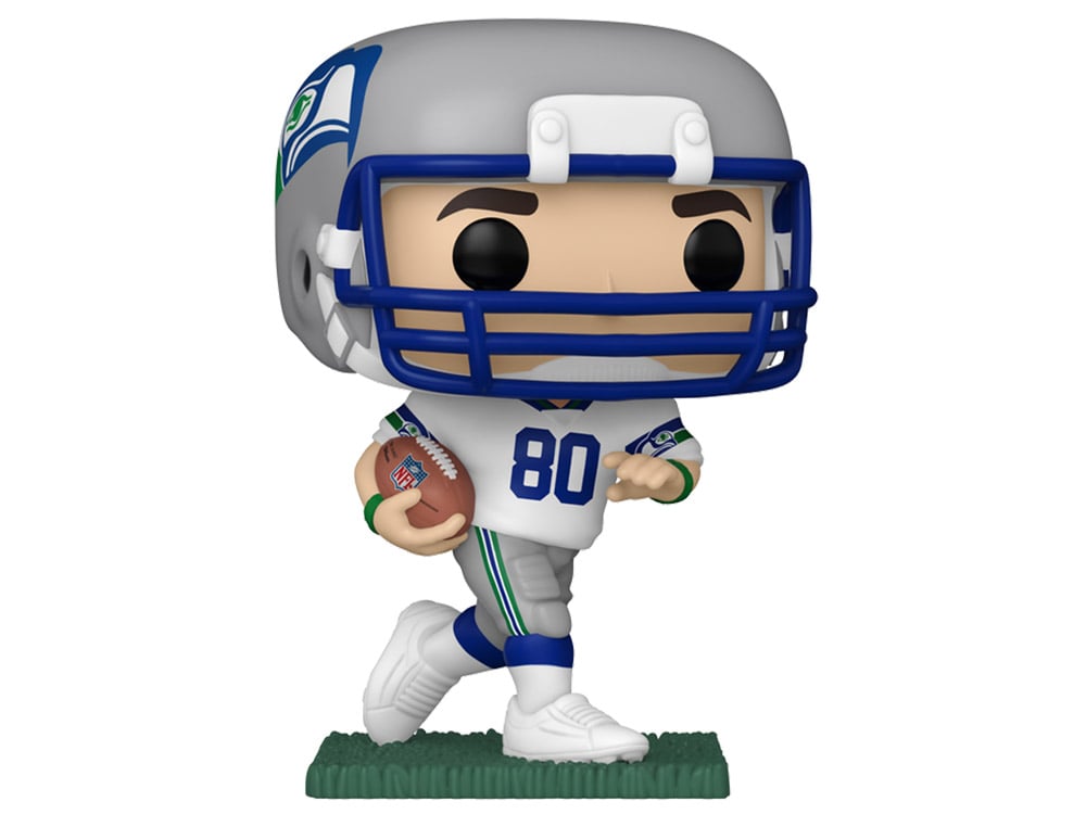 Seattle Seahawks Pop! Football #328 Steve Largent (White & Grey Uniform) Gallery Image 1