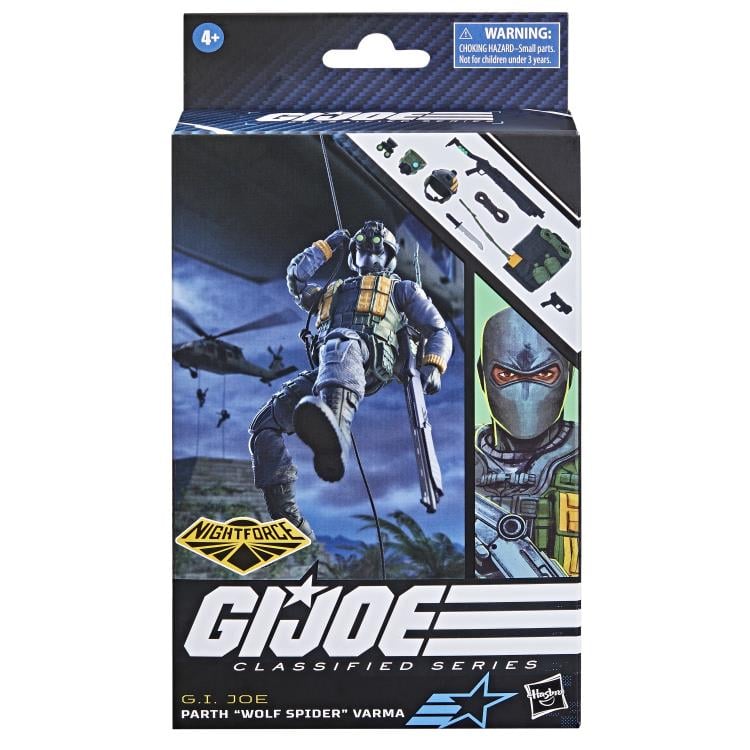 G.I. Joe Classified Series Nightforce Parth "Wolf Spider" Varma Exclusive Action Figure Gallery Image 10