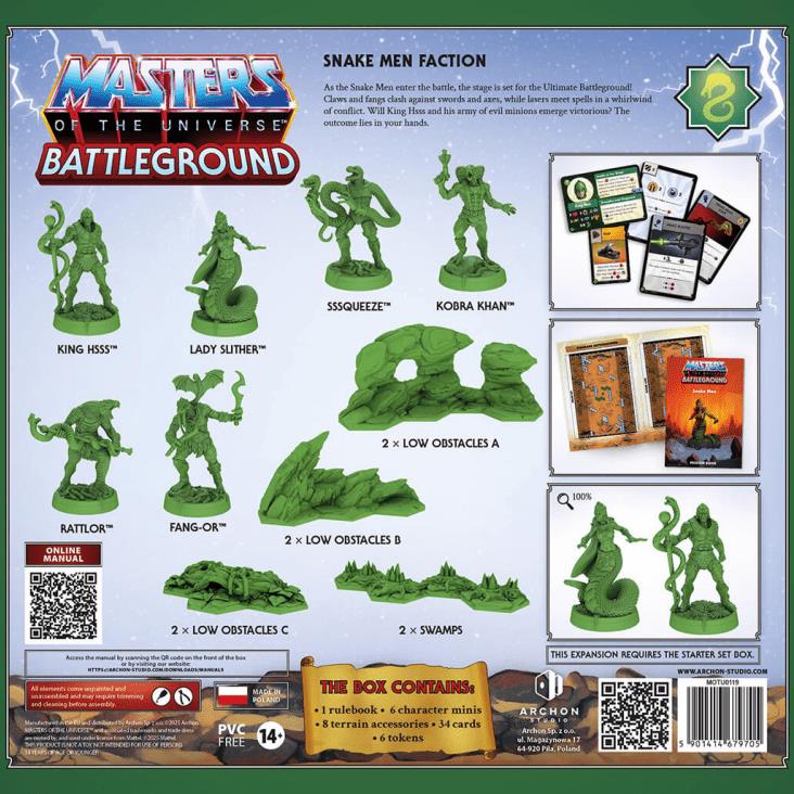 Masters of the Universe: Battleground Wave 8 Snake Men Faction Expansion Pack Gallery Image 8