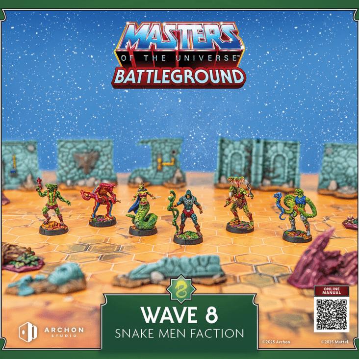 Masters of the Universe: Battleground Wave 8 Snake Men Faction Expansion Pack Gallery Image 7