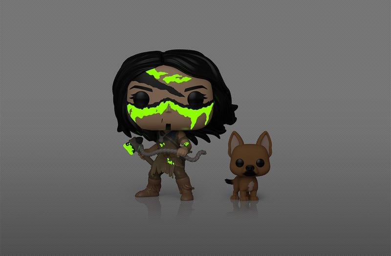 Prey Pop! Plus #1910 Naru with Sarii (Glow-in-the-Dark) Gallery Image 3