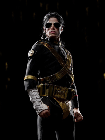 Michael Jackson Eternal Icons Collection Dangerous Tour (Black Outfit Standard Ver.) 1/2 Scale Statue Gallery Image 2
