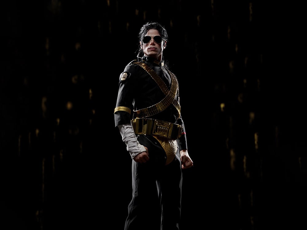Michael Jackson Eternal Icons Collection Dangerous Tour (Black Outfit Standard Ver.) 1/2 Scale Statue Gallery Image 1
