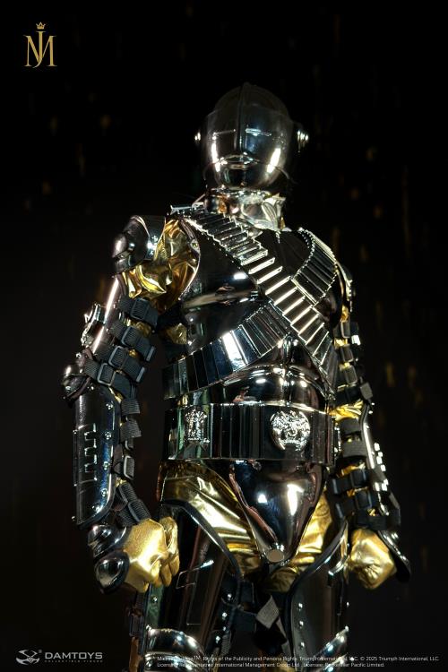 Michael Jackson Eternal Icons Collection HIStory Tour (Golden Armor Deluxe Ver.) 1/2 Scale Statue Gallery Image 15