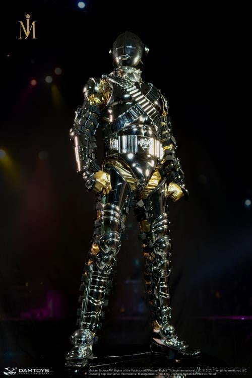 Michael Jackson Eternal Icons Collection HIStory Tour (Golden Armor Deluxe Ver.) 1/2 Scale Statue Gallery Image 5