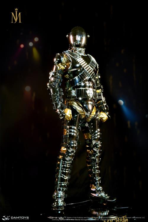 Michael Jackson Eternal Icons Collection HIStory Tour (Golden Armor Deluxe Ver.) 1/2 Scale Statue Gallery Image 4