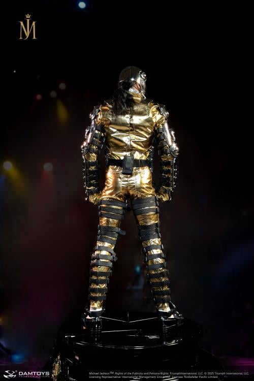 Michael Jackson Eternal Icons Collection HIStory Tour (Golden Armor Deluxe Ver.) 1/2 Scale Statue Gallery Image 8