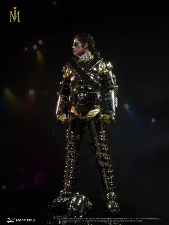 Michael Jackson Eternal Icons Collection HIStory Tour (Golden Armor Deluxe Ver.) 1/2 Scale Statue Gallery Image 19