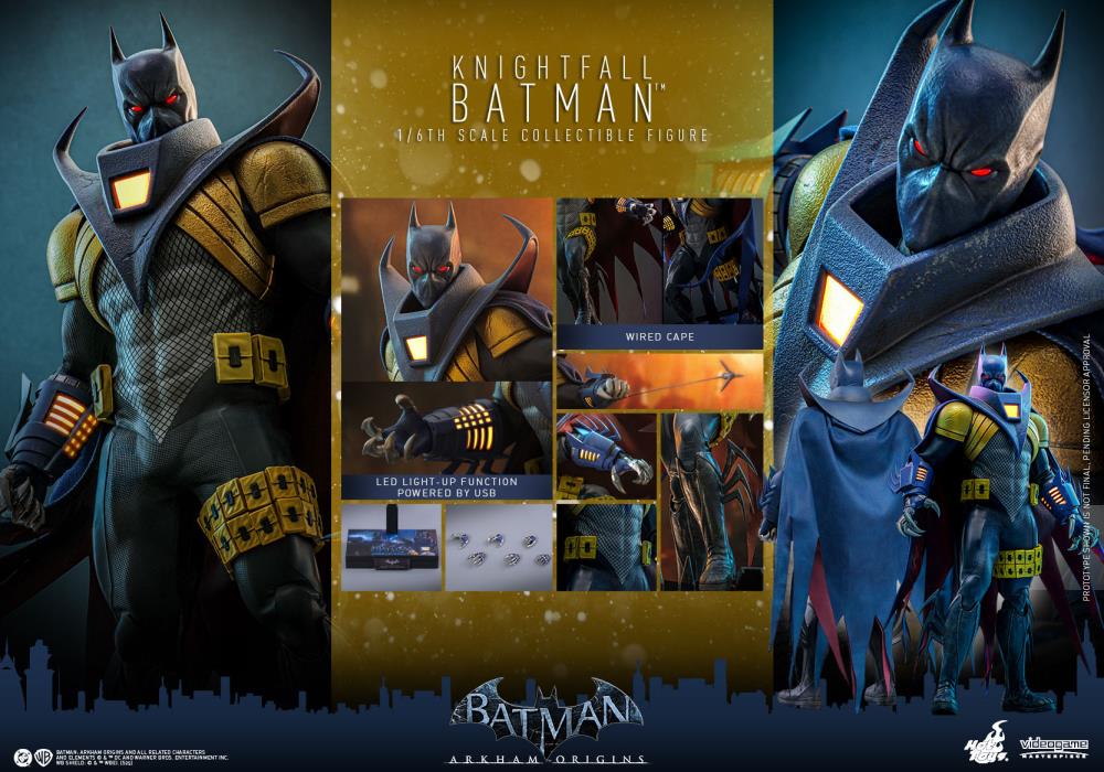 Batman: Arkham Origins VGM74 Knightfall Batman 1/6th Scale Collectible Figure Gallery Image 20
