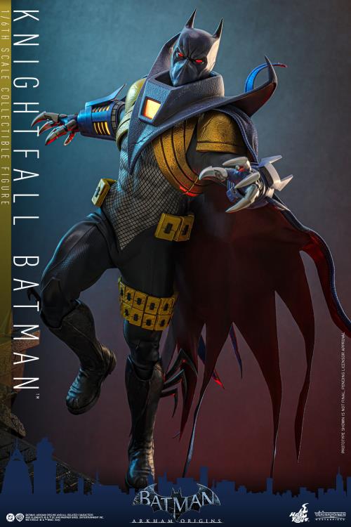 Batman: Arkham Origins VGM74 Knightfall Batman 1/6th Scale Collectible Figure Gallery Image 8