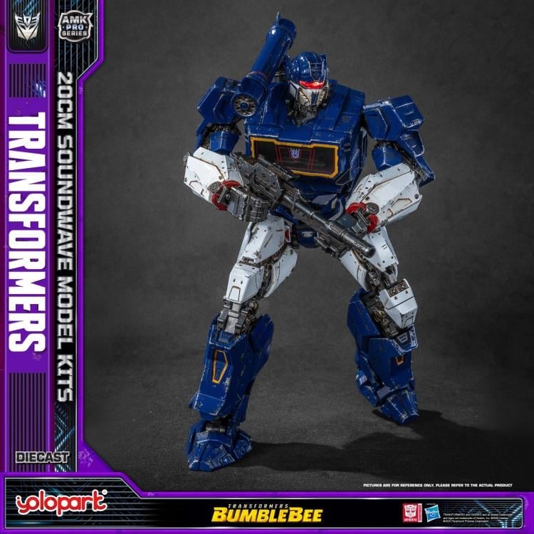 Transformers: Bumblebee AMK Pro Soundwave Model Kit Gallery Image 10