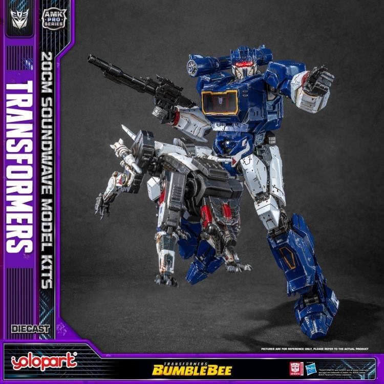 Transformers: Bumblebee AMK Pro Soundwave Model Kit Gallery Image 4